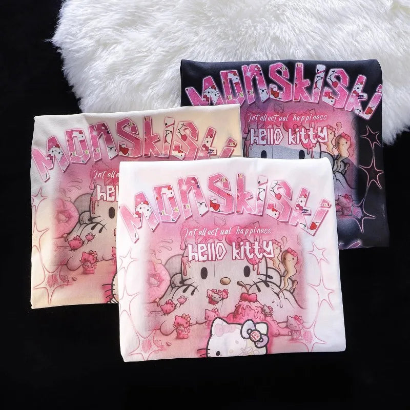 Hello Kitty Cotton Short Sleeve T-Shirt