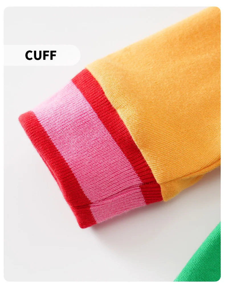 Infant Jumpsuits 0-18m Cotton Round Neck Long-Sleeved