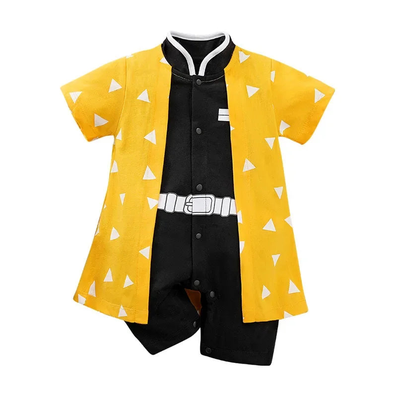 Baby Anime Romper 0-1 yr Breathable Cotton Jumpsuit