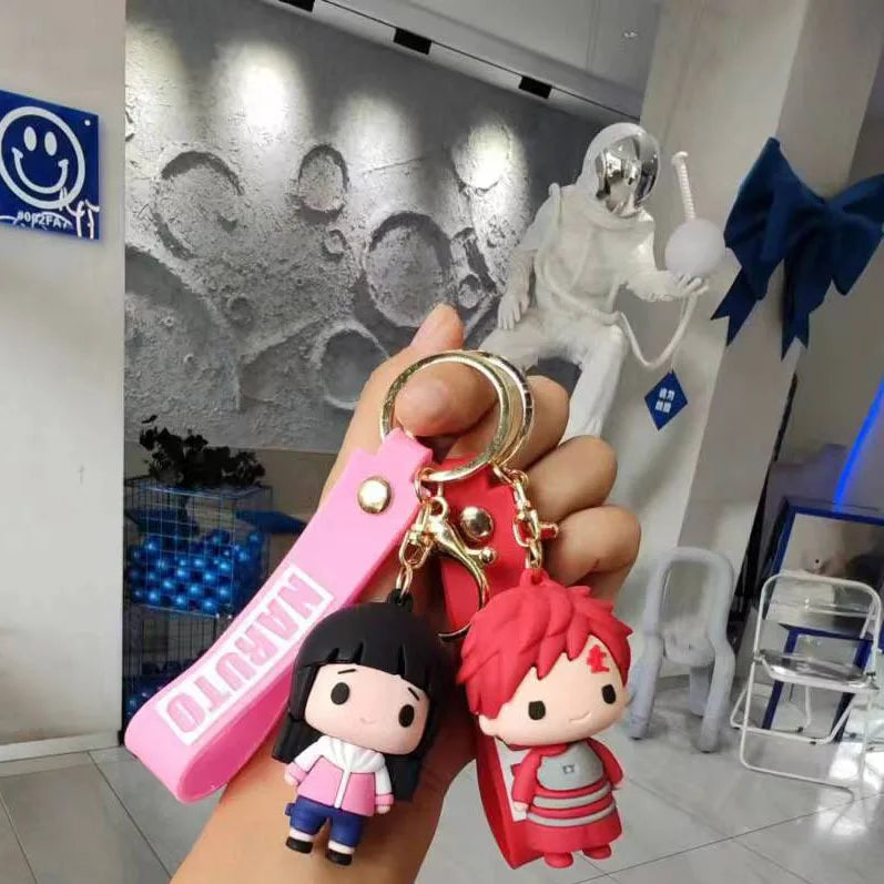 NARUTO Anime PVC Keychain - Character Figures Bag Accessory