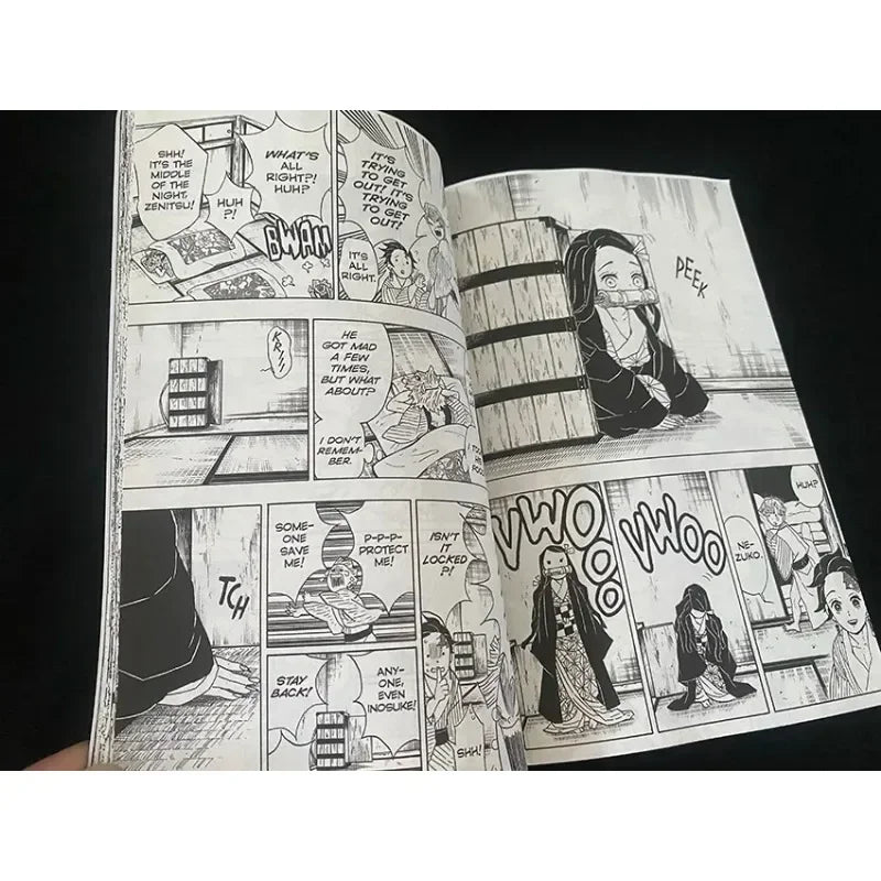 Demon Slayer Kimetsu Volume 04 Yaiba Japan Fantasy Science Mystery Suspense English Version Manga Comic Book