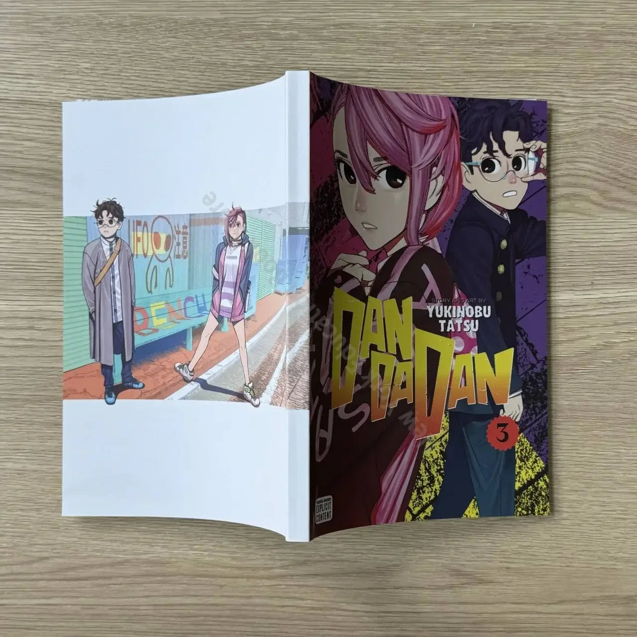 DanDaDan Volume 03 Yaiba Japan Fantasy Science Mystery Suspense English Version Manga Comic Book