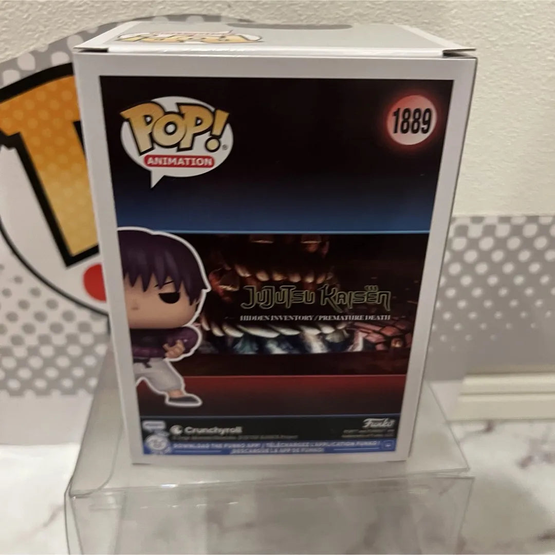 Funko Jujutsu Kaisen Anime Figure Pop Fushiguro Toji #1889 (Chase) Vinyl Figure Collectible Limited Edition Model Toy Gift