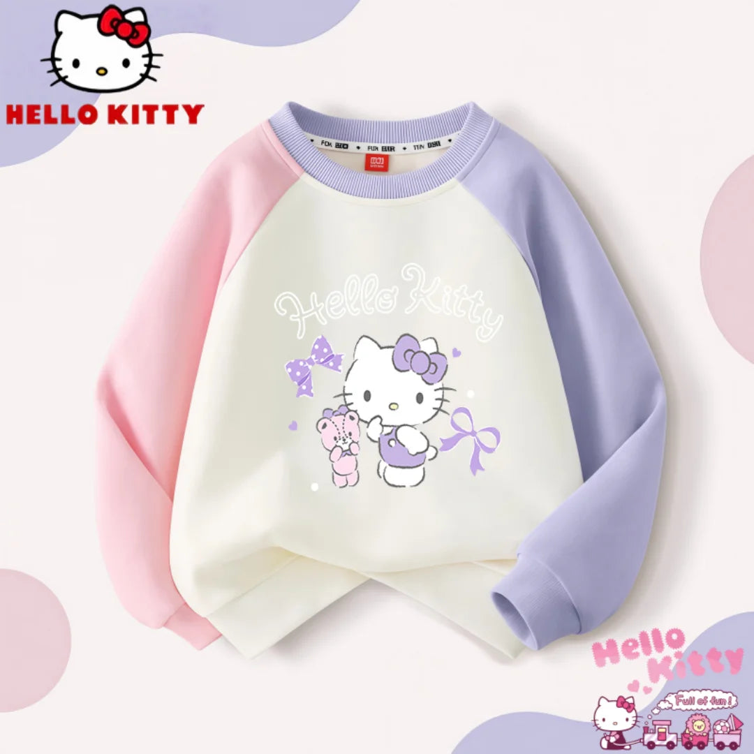 Hello Kitty Girls Pullover Hoodies