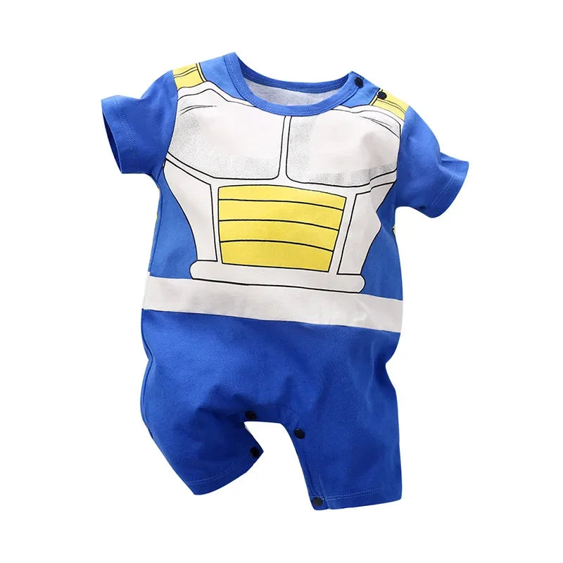 Baby Anime Romper 0-1 yr Breathable Cotton Jumpsuit