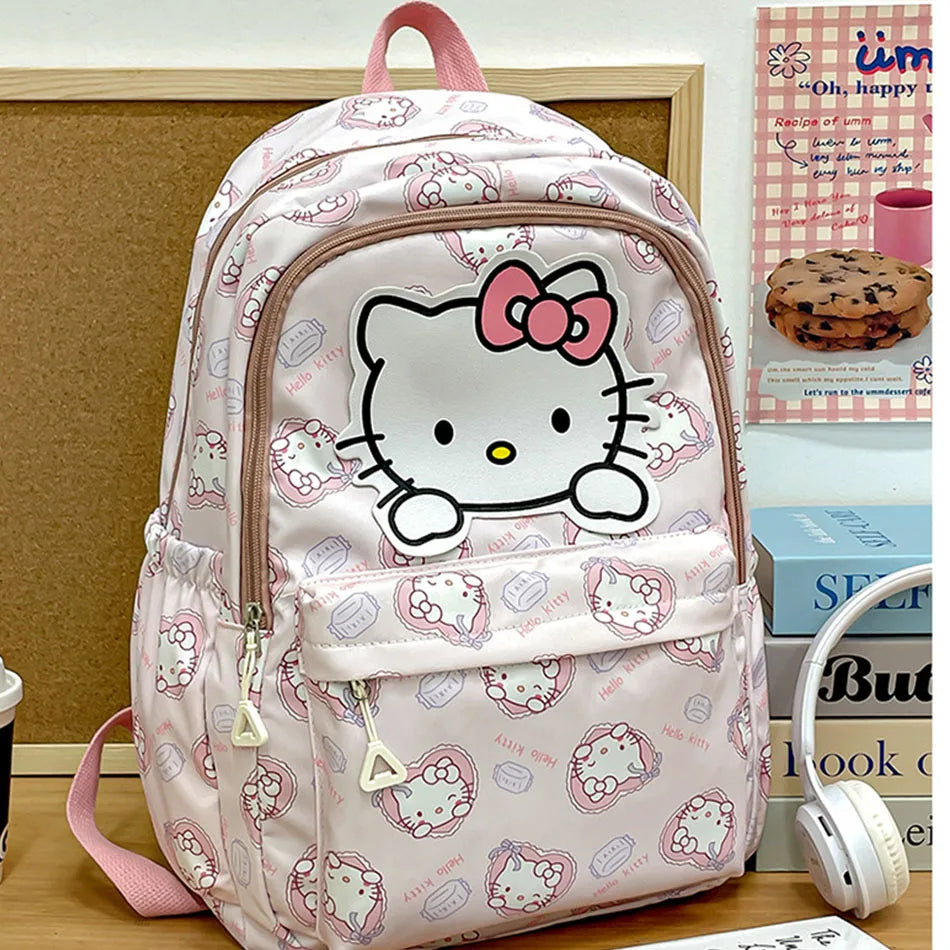 Hello Kitty Kuromi Cinnamoroll My Melody Pochacco Student Backpacks