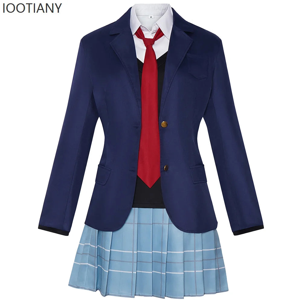 Jacket Short Skirt Top Lolita Girl School Uniform Anime Exhibition Party Role Play Clothing 2025
