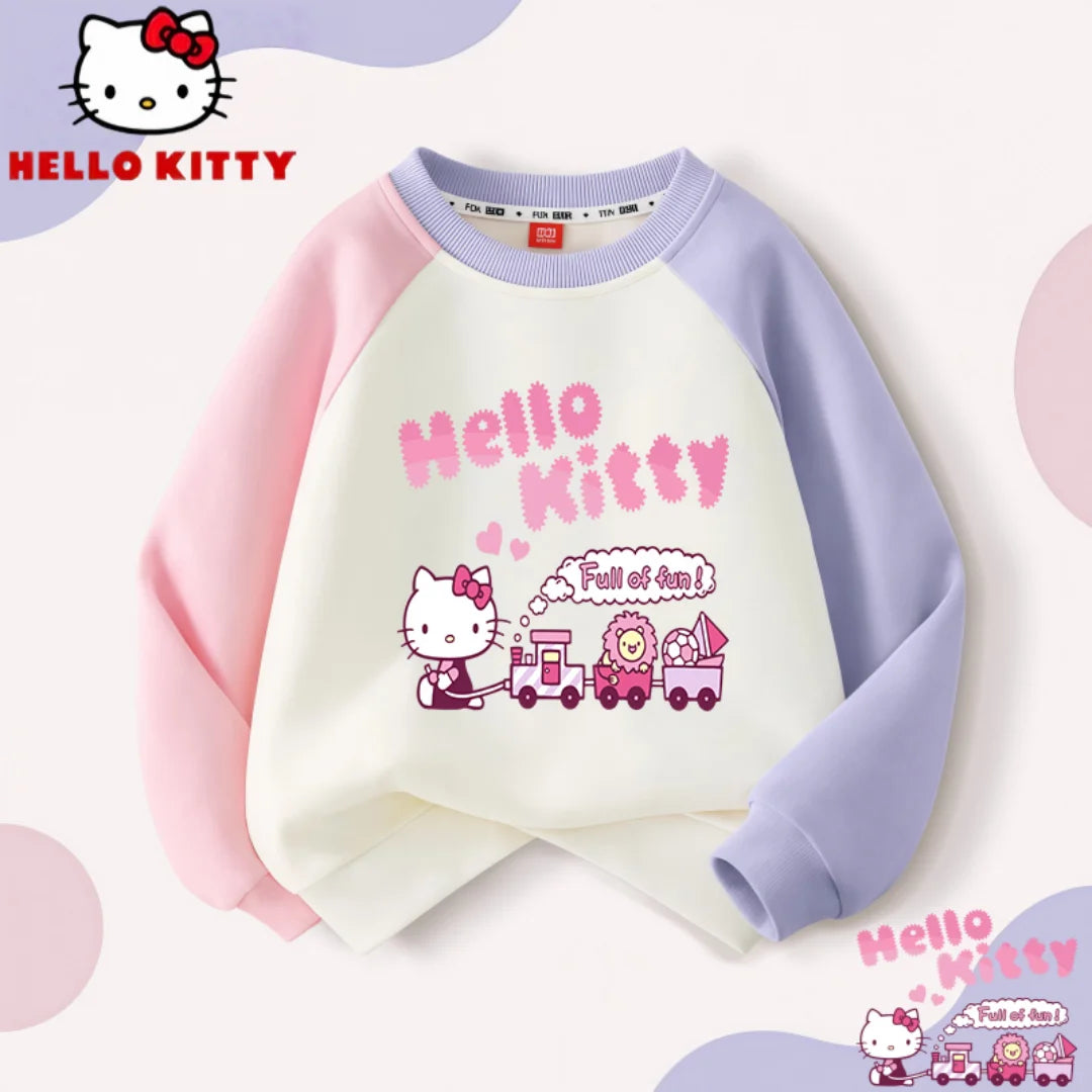 Hello Kitty Girls Pullover Hoodies