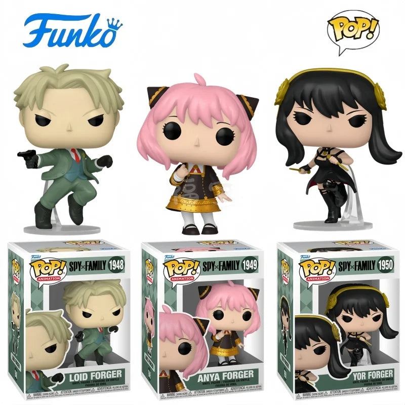 Funko Pop Spy X Family Limited Anya Forger Yor Forger Loid Forger 1949 1950 1948