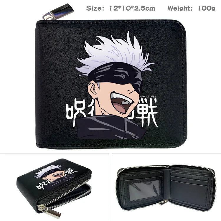 Jujutsu Kaisen High Quality PU Leather Large Capacity Wallets