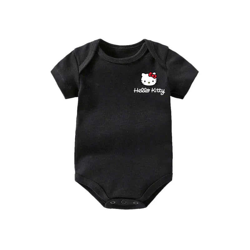 Baby Romper 0-2 Years Boy Girl Cotton Summer Short Sleeve Hello Kitty Clothes