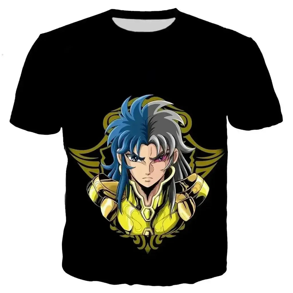 Saint Seiya Men Women Children 3d Print T Shirt