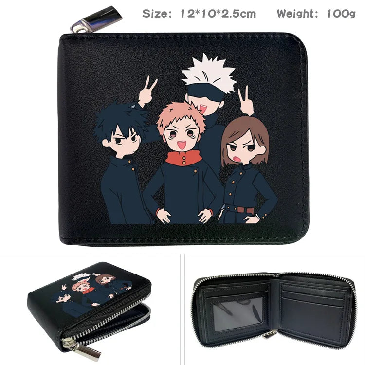 Jujutsu Kaisen High Quality PU Leather Large Capacity Wallets