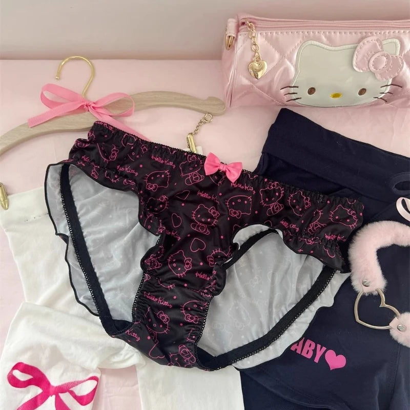 Sanrio Kawaii Cute Pink Hello Kitty Sexy Briefs