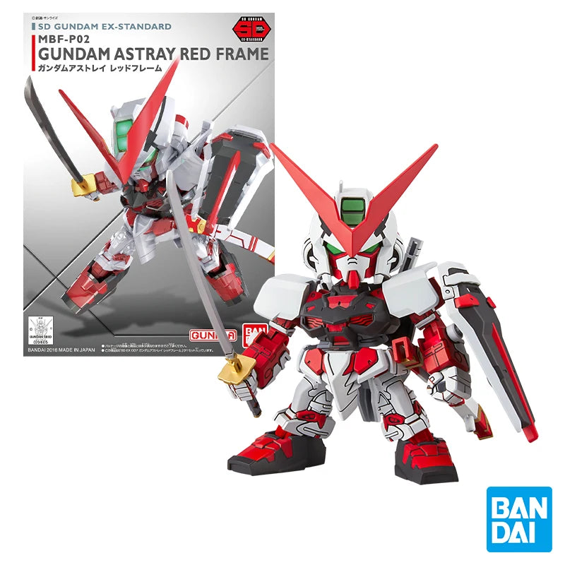 GUNDAM SDEX Series RX-78-2 Aile Strike Exia 00 Gundam Unicorn Astray Red Frame Barbatos Model Kit