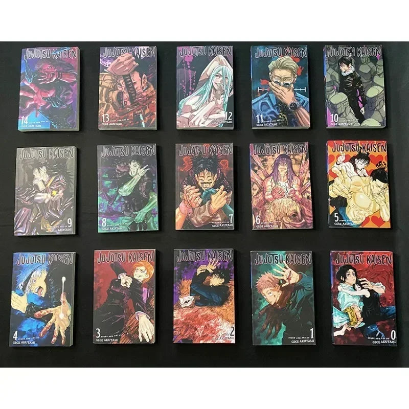 Jujutsu Kaisen Manga Comic Book English Version