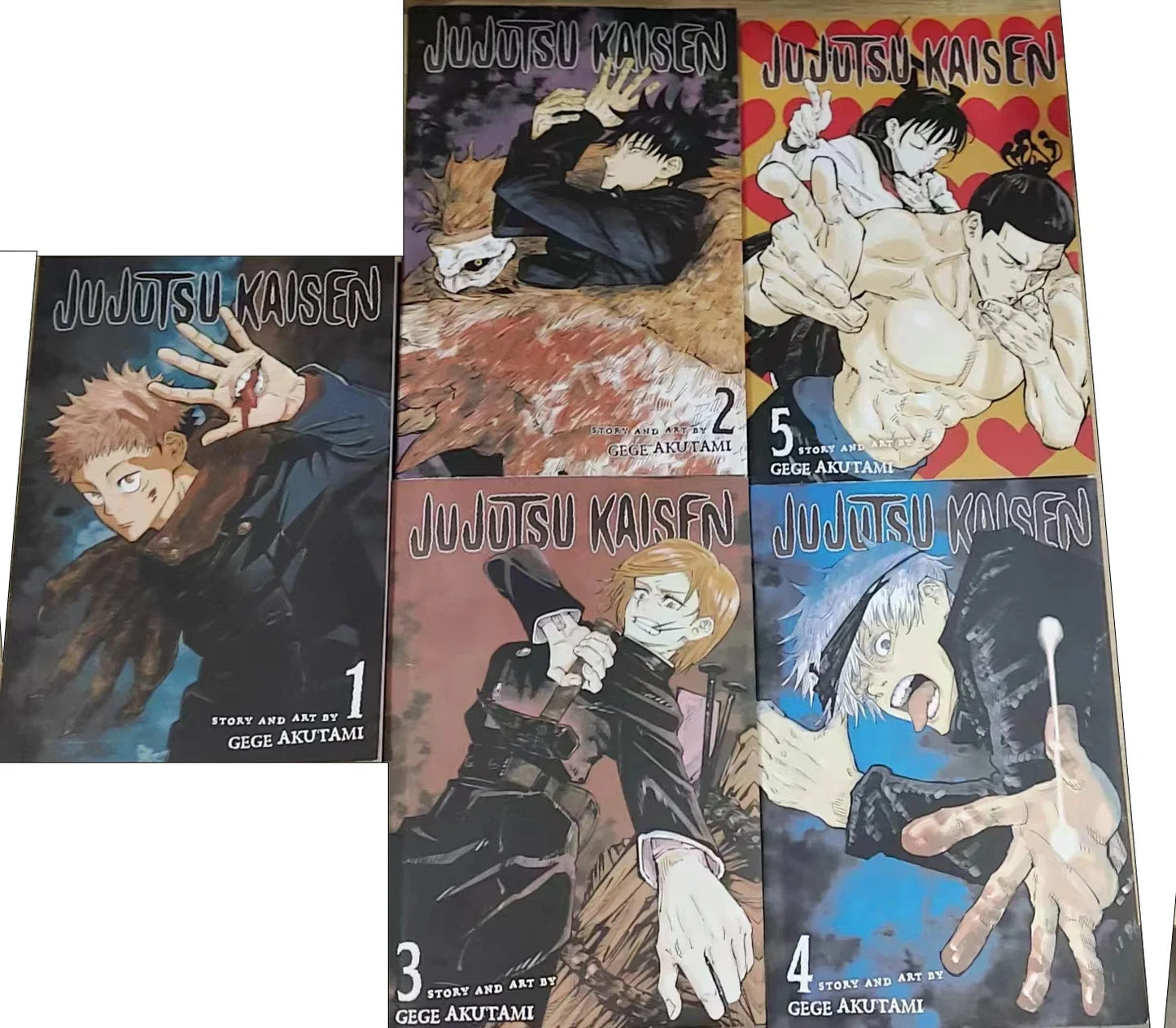 Jujutsu Kaisen Manga Comic Book English Version