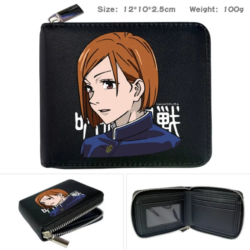 Jujutsu Kaisen High Quality PU Leather Large Capacity Wallets