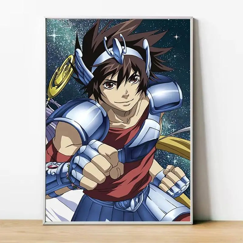 Saint Seiya Gold Saints Anime Canvas Poster  Home  Room Decor Wall Art Painting