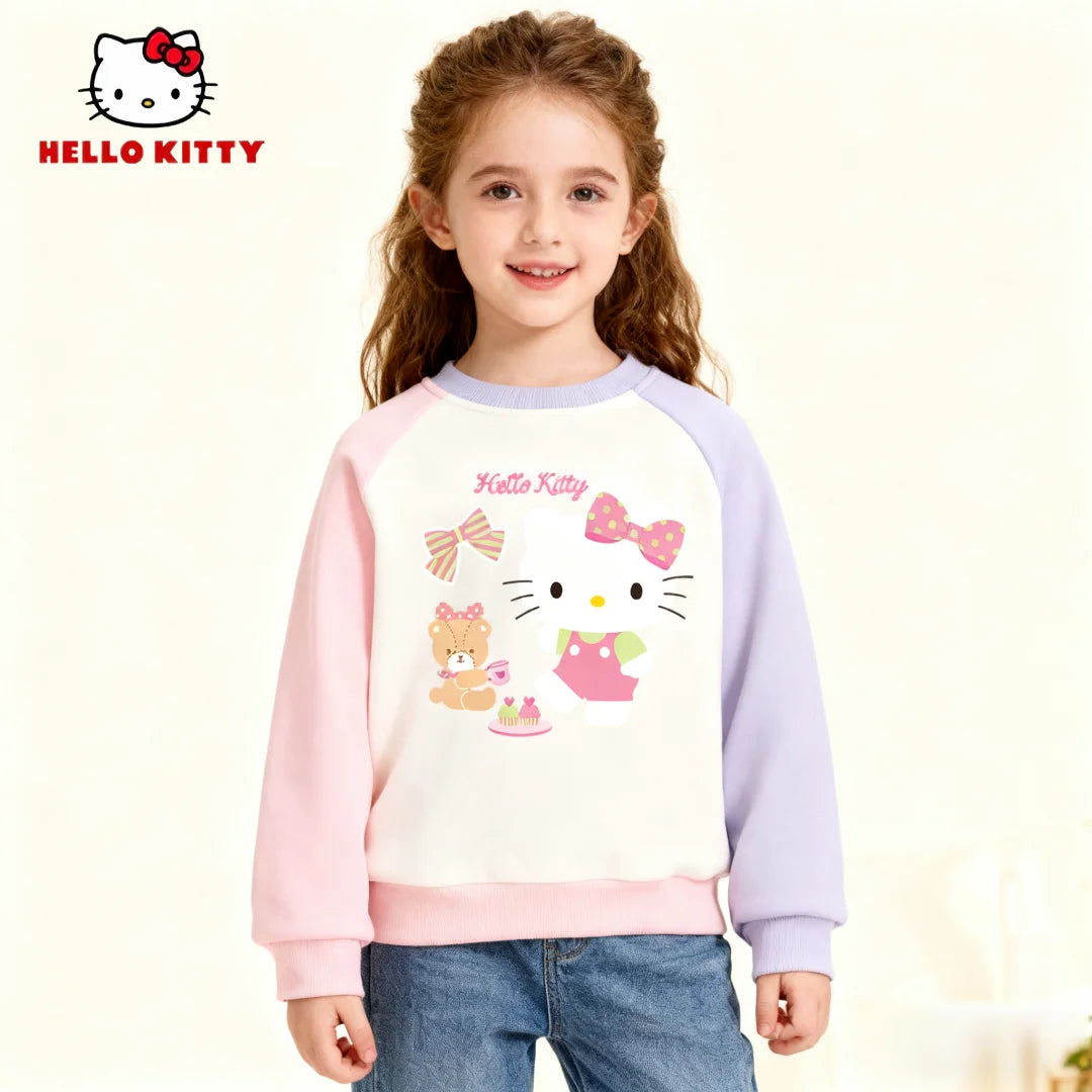 Hello Kitty Girls Pullover Hoodies