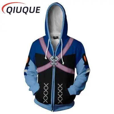 Attack on Titan Anime Cosplay Hoodie - Zipper Jacket Sweatshirt