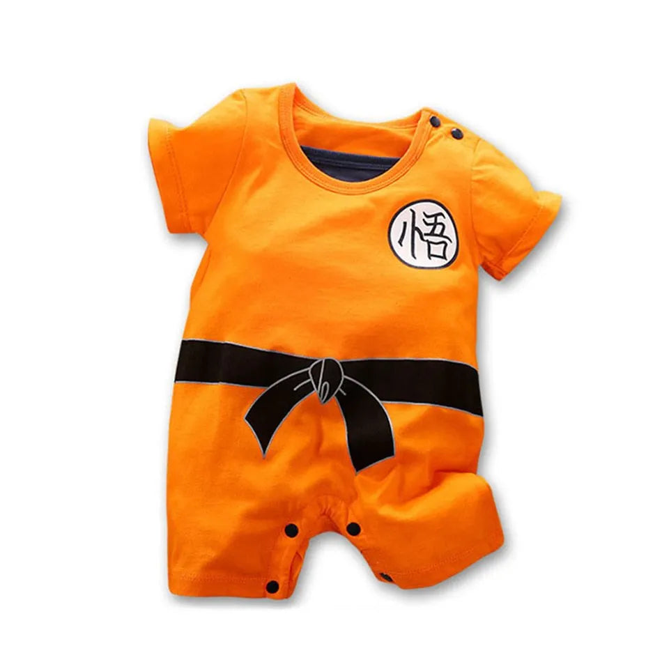 Baby Cotton 0-18 Month Print Anime Clothes