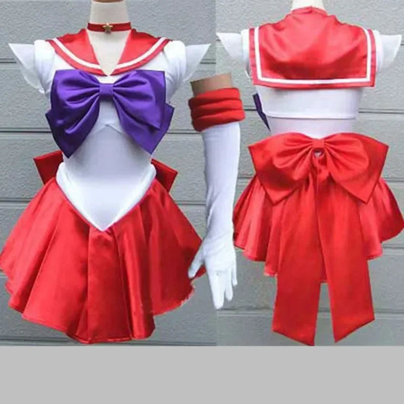 2025 Japan Sailor Moon Cosplay Costume Moon Dress For Adult Fancy Halloween Fancy Sexy Carnival Costume Dress