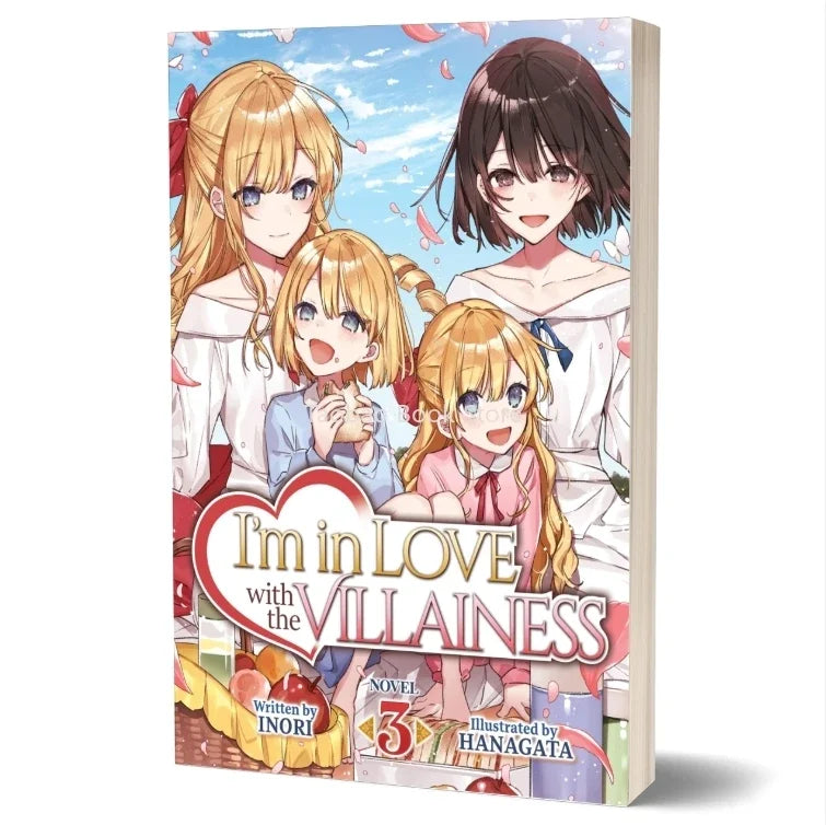 I’m in Love with The Villainess Vol.1-5,maga,Rei Ohashi,Claire François，Comics Animated Storybooks, English Manga Book