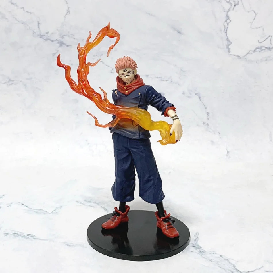 Jujutsu Kaisen Anime Character Ryomen Sukuna Gojo Satoru Statue 21cm