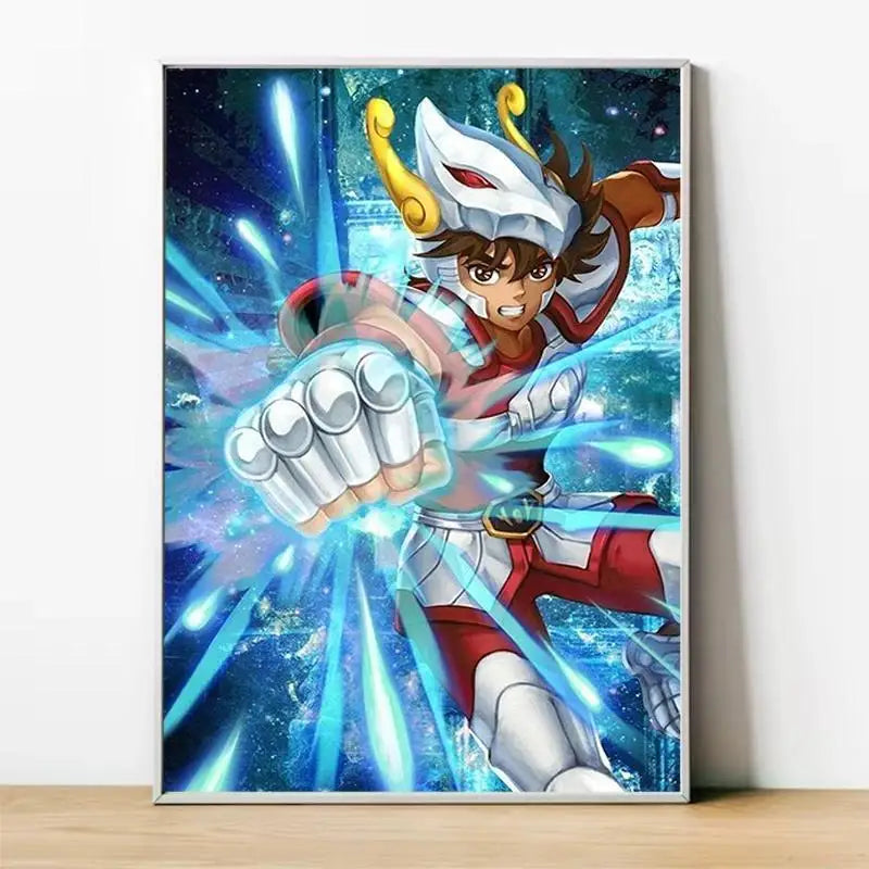 Saint Seiya Gold Saints Anime Canvas Poster  Home  Room Decor Wall Art Painting