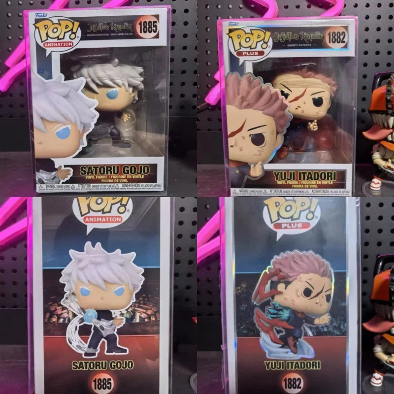 Funko Pop Limited Edition Jujutsu Kaisen Satoru Gojo Yuji Itadori Model 1885 1882