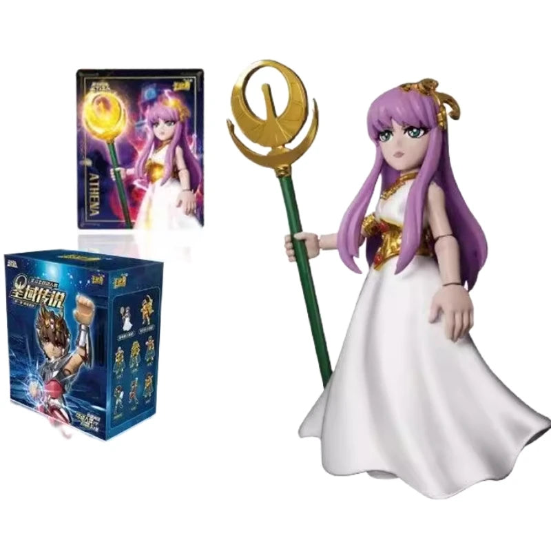 Saint Seiya Building Blocks Sanctuary Legend 1 Pegasus Athena Aries Leo Movable Assembly Model Kit