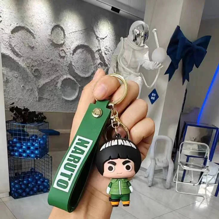 NARUTO Anime PVC Keychain - Character Figures Bag Accessory