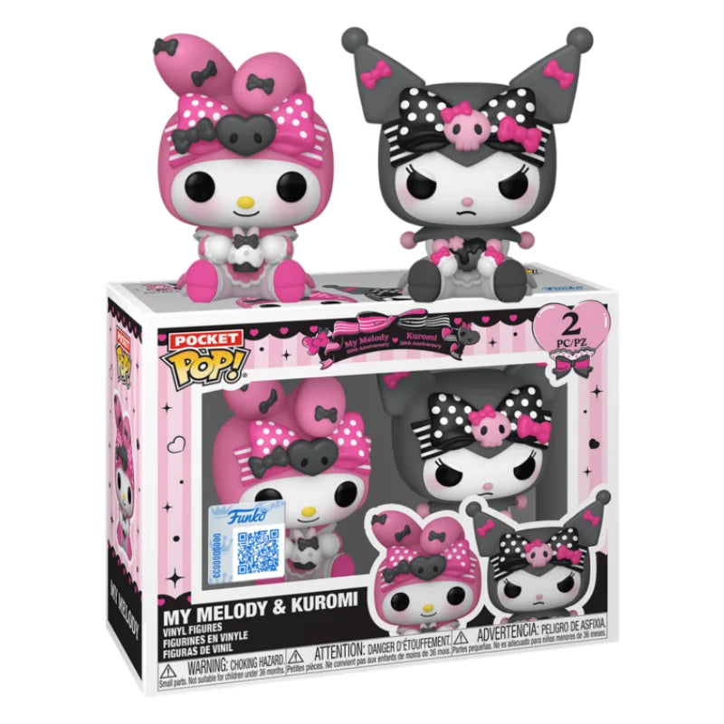Funko Pop Hello Kitty Series Vinyl Figure Gamer Kuromi #117 Christmas Hello Kitty My Melody Kawaii Action Figures Children Gifts