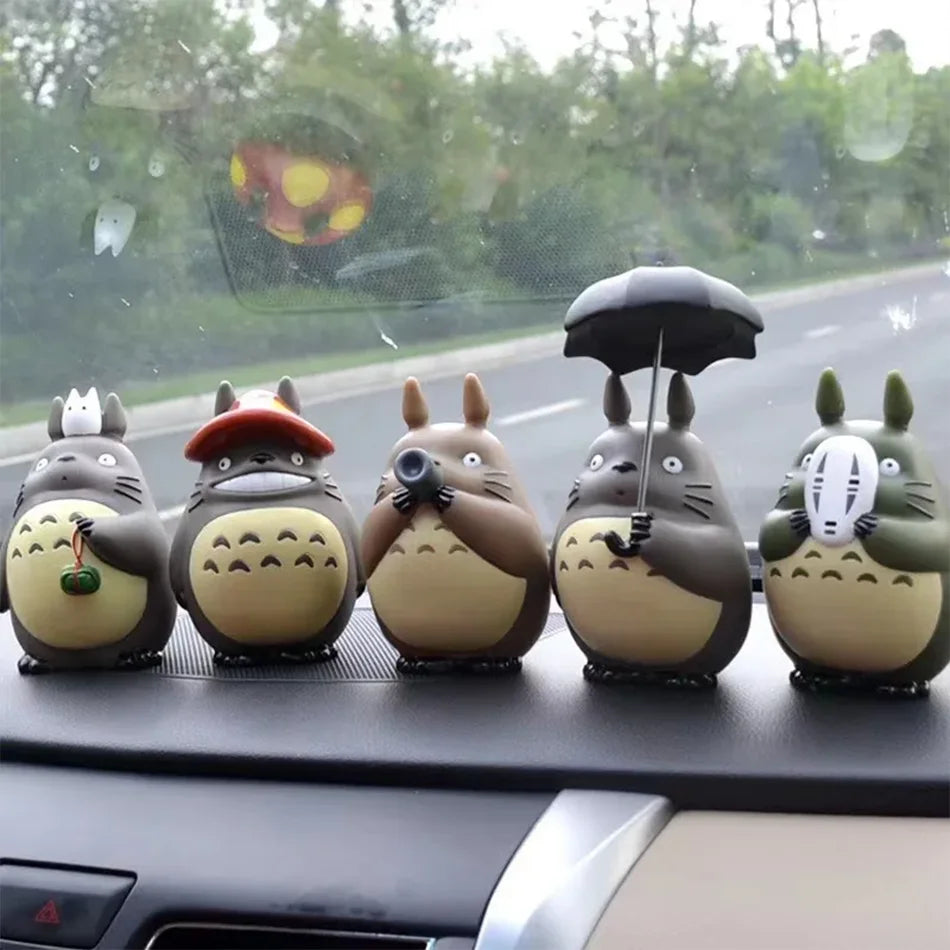 Totoro Figure 5pcs Mini Statues