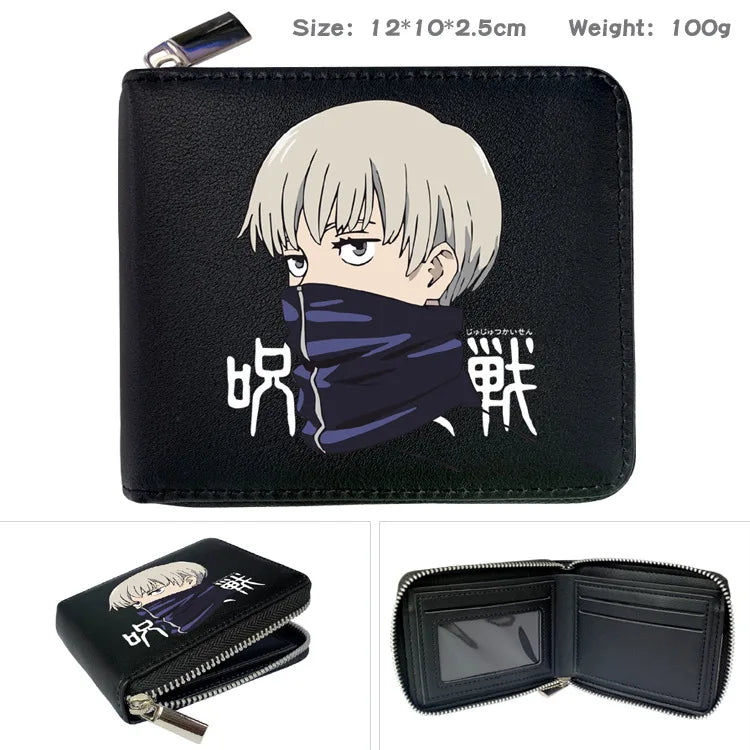 Jujutsu Kaisen High Quality PU Leather Large Capacity Wallets