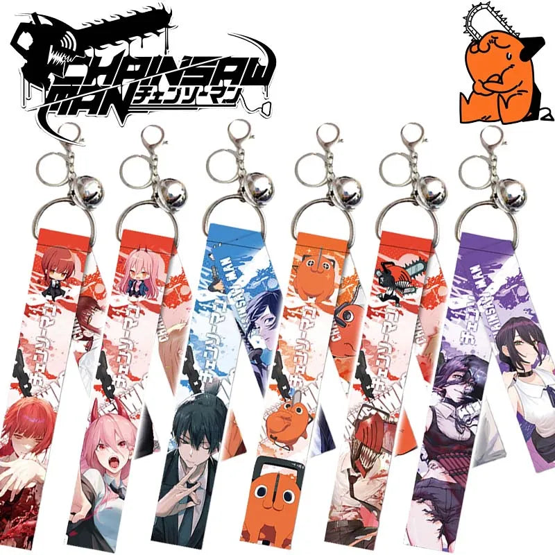 Chainsaw Man Pendant Key Chain