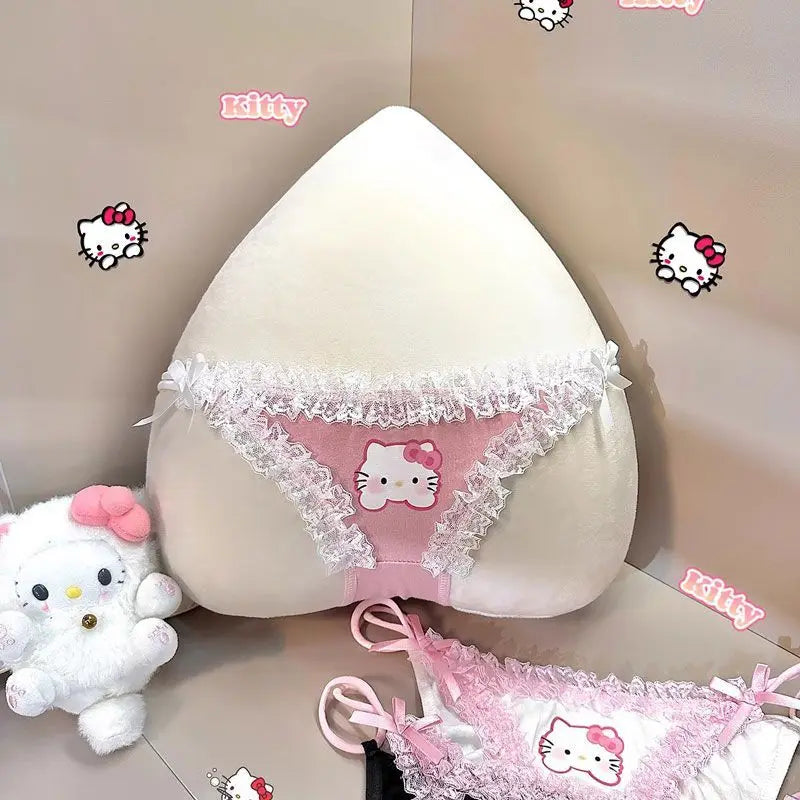 Sanrio Kawaii Cute Pink Hello Kitty Sexy Briefs