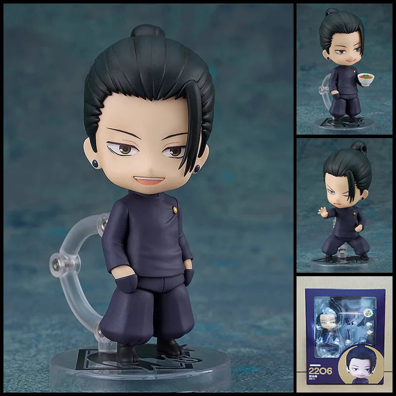 Poseable Figure Anime Collectible: Demon Slayer Nezuko Kamado, Jujutsu Kaisen Gojo Satoru Clay