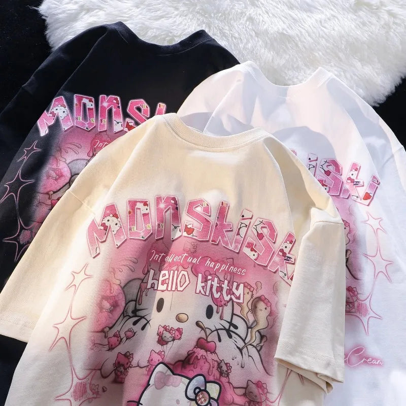 Hello Kitty Cotton Short Sleeve T-Shirt