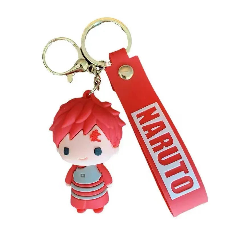 NARUTO Anime PVC Keychain - Character Figures Bag Accessory
