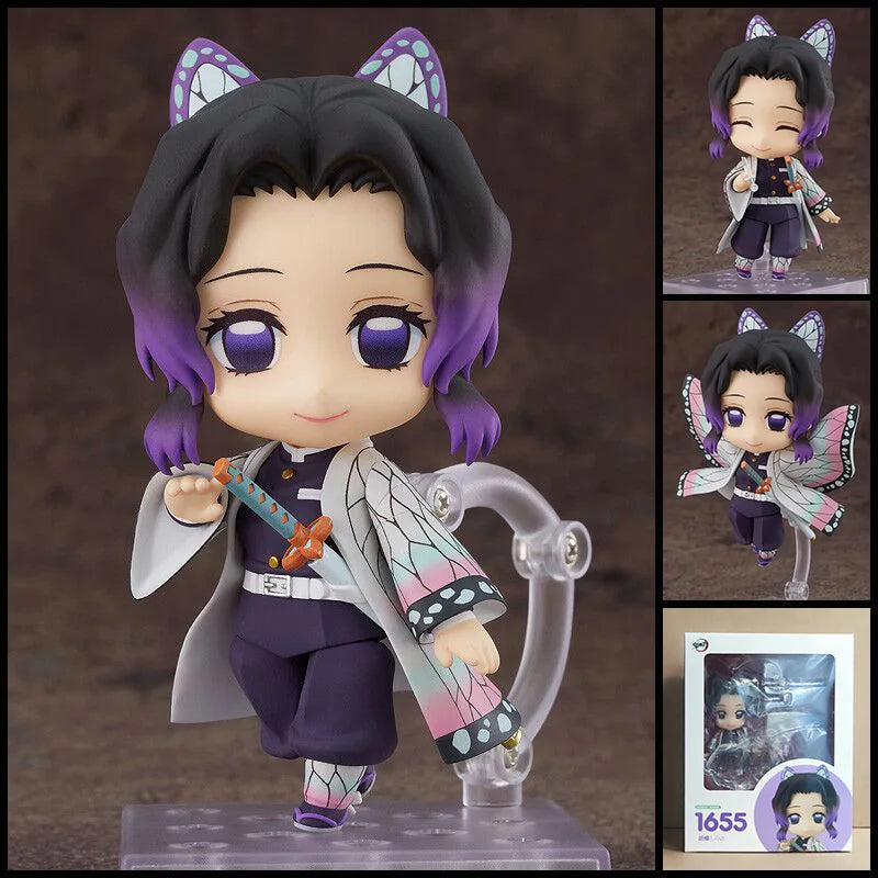 Poseable Figure Anime Collectible: Demon Slayer Nezuko Kamado, Jujutsu Kaisen Gojo Satoru Clay