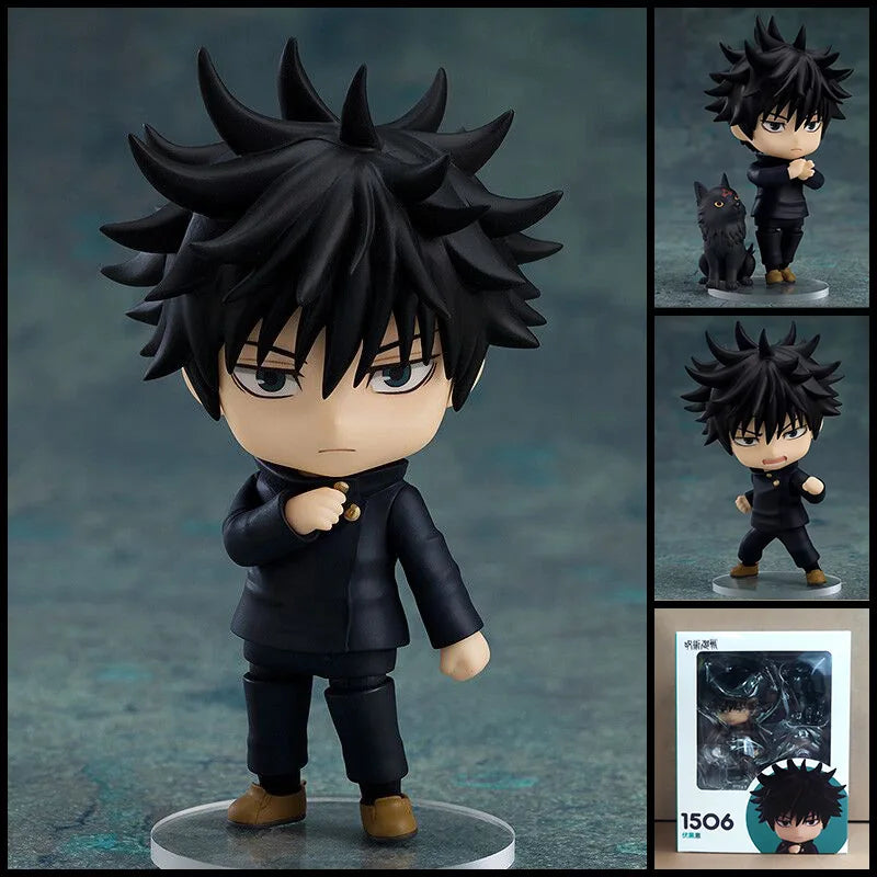 Poseable Figure Anime Collectible: Demon Slayer Nezuko Kamado, Jujutsu Kaisen Gojo Satoru Clay