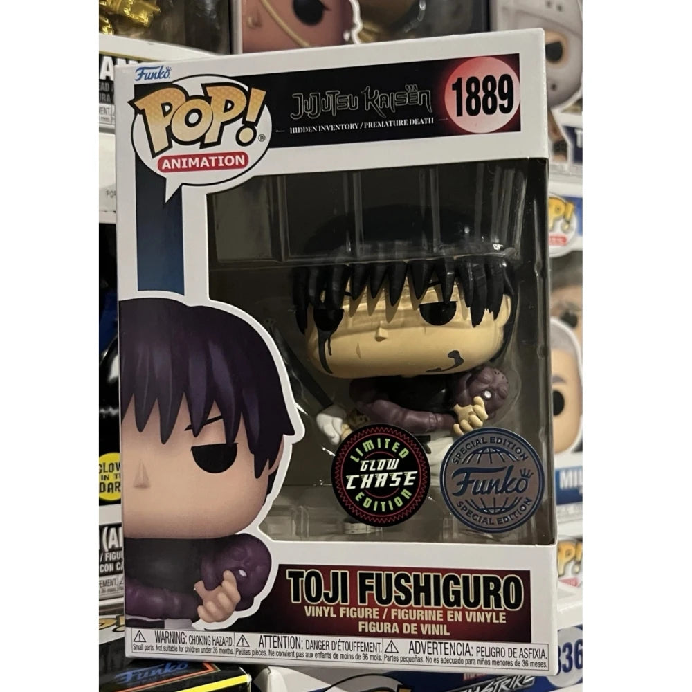 Funko Jujutsu Kaisen Anime Figure Pop Fushiguro Toji #1889 (Chase) Vinyl Figure Collectible Limited Edition Model Toy Gift
