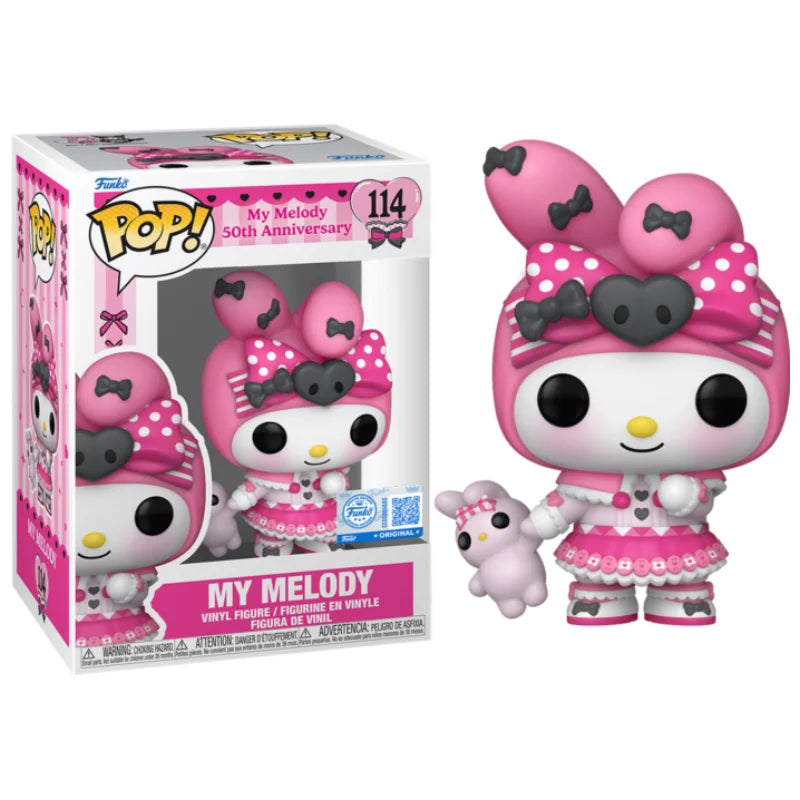 Funko Pop Hello Kitty Series Vinyl Figure Gamer Kuromi #117 Christmas Hello Kitty My Melody Kawaii Action Figures Children Gifts