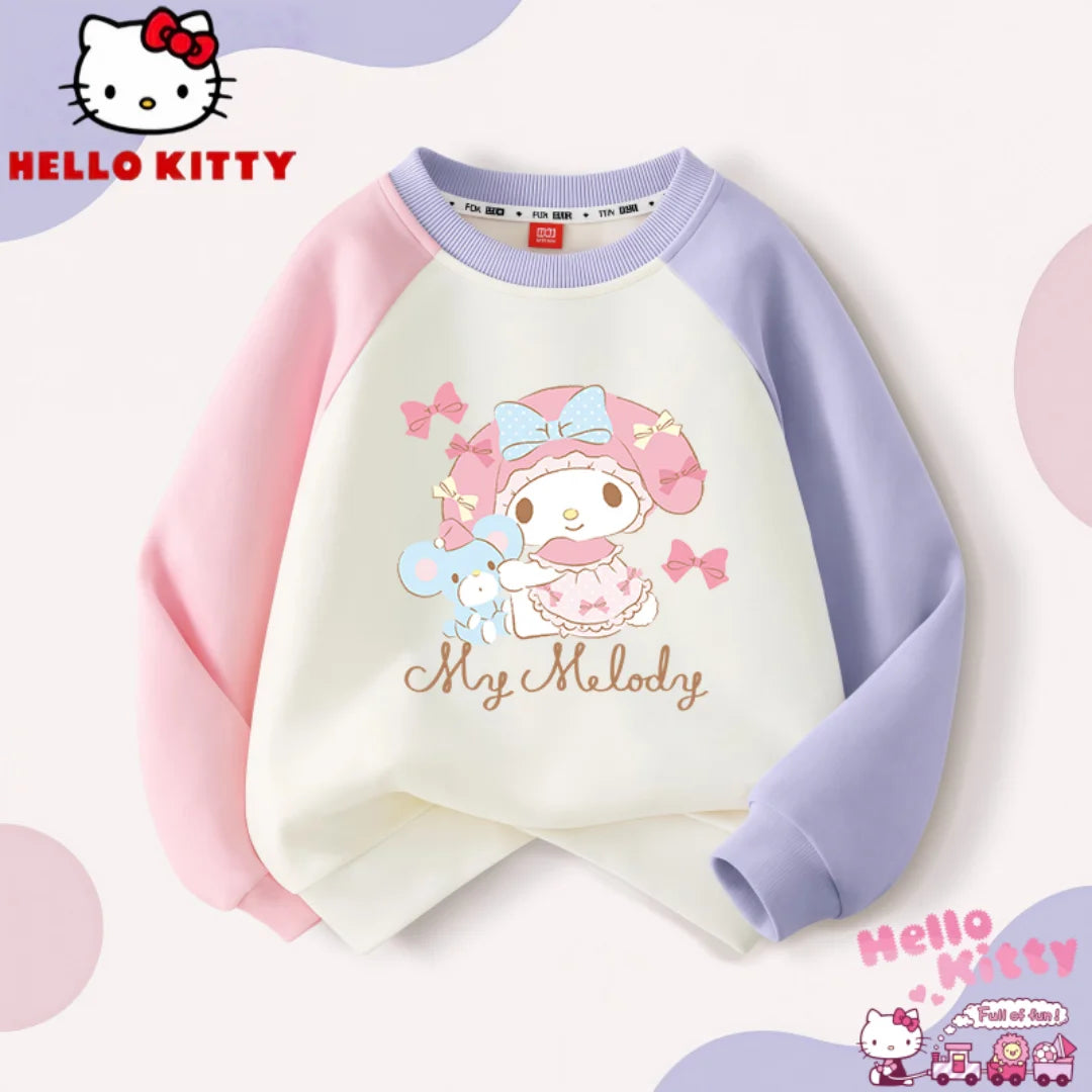 Hello Kitty Girls Pullover Hoodies