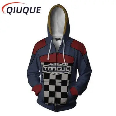 Attack on Titan Anime Cosplay Hoodie - Zipper Jacket Sweatshirt