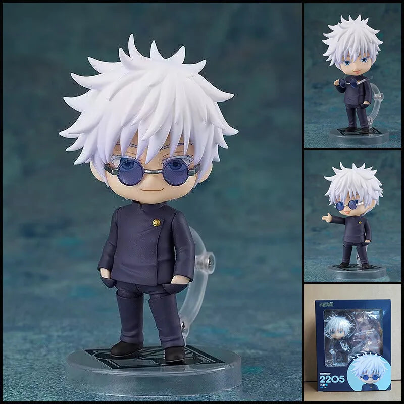 Poseable Figure Anime Collectible: Demon Slayer Nezuko Kamado, Jujutsu Kaisen Gojo Satoru Clay