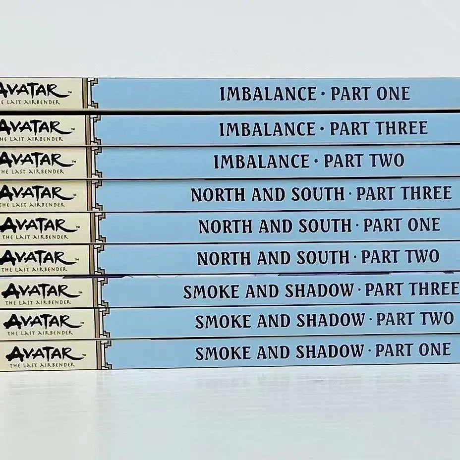 Avatar:The Last Airbender Season 1 Nine books + Season 2 Nine books English book American comics Action comedy fantasy story