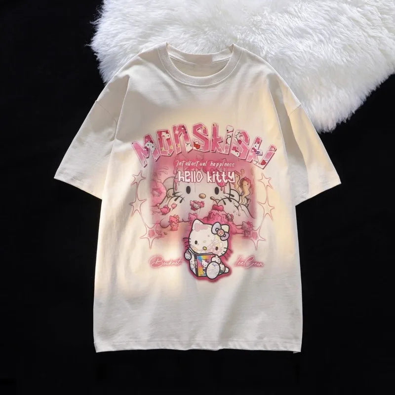 Hello Kitty Cotton Short Sleeve T-Shirt